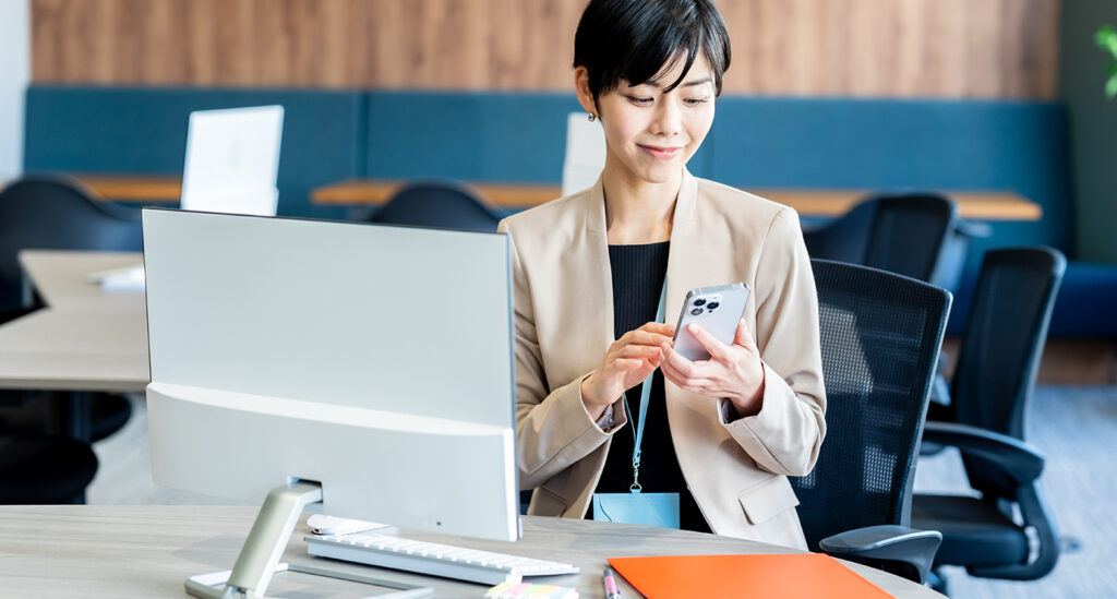 採用活動でLINE公式アカウントを活用するイメージ